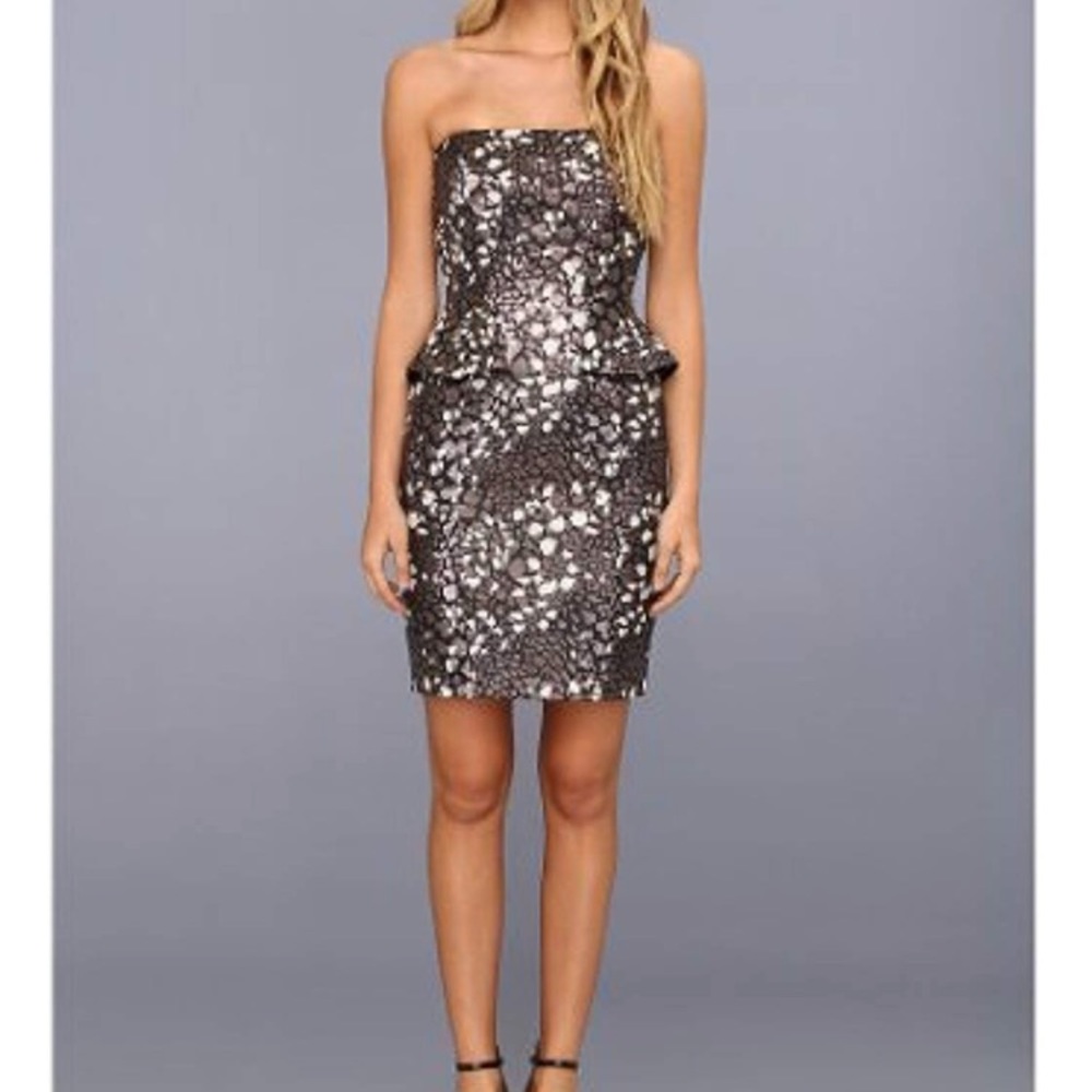 Mark & James by Badgley Mischka Peplum dress